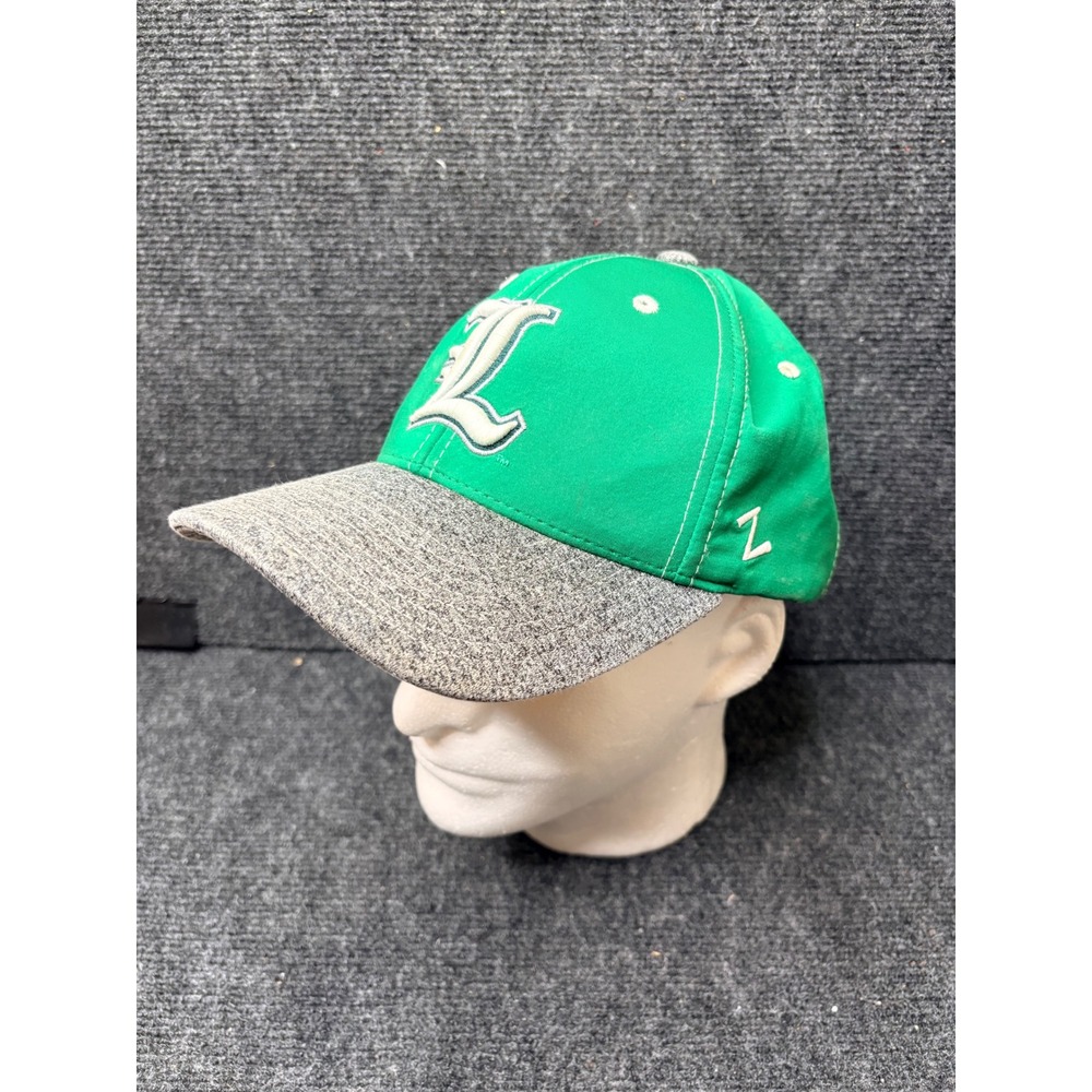 Zephyr‎ Green Grey L Logo Shamrock Adjustable Baseball Cap Hat 3192